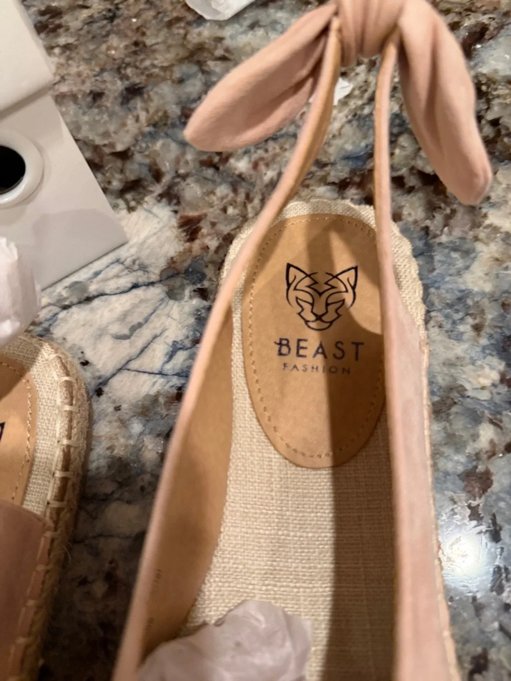 Beast‎ Espadrille Slingback flats